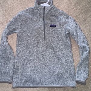 Patagonia Women’s Zip-Up Sweater in Heather Gray